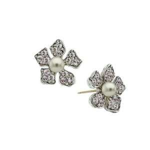  Swarovski Flower Earrings by 1928 Jewelry 