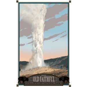 com Northwest Art Mall MR 2135 Old Faithful Eruption Day Yellowstone 
