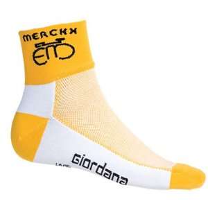  Giordana 2008 Eddy Merckx Cycling Socks   Yellow   (GI 
