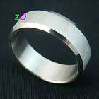 b9147 sz 6.5 Lady Black Star Cut Noble Stainless 316L Steel Ring 