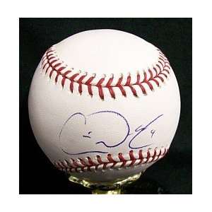  Chris Woodward Autographed Baseball   Autographed 