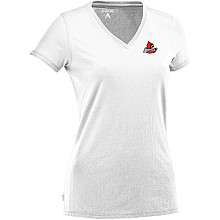 Antigua Louisville Cardinals Womens Dream V Neck T Shirt    