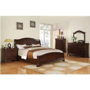  Sunset Trading Cameron Padded Headboard Bed