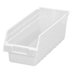Akro Mils 30098 ShelfMax Plastic Nesting Shelf Bin Box, 18 Inch Length 