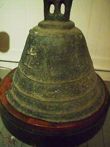 18th c Mission Bell made by famous bell maker Ruells  