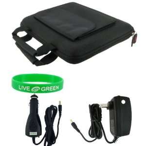    ASUS Eee PC 1000H 10 Inch Netbook Cube Carrying Case with 12v Car 