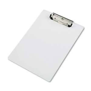   Clipboard, 1/2 Capacity, Holds 8 1/2 x 12, Clear