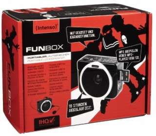 Intenso Funbox portabler Lautsprecher, Akku,  Player 4034303013173 