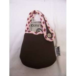  Poire Cellphone Case, Brown with pink trim Everything 