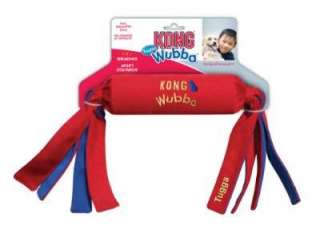 Kong TUGGA WUBBA Flappy Squeaky Dog Tug Toy X Large 035585800653 