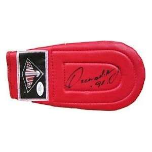  La Hoya Autographed Boxing Sparring Glove (JSA)   Autographed Boxing 