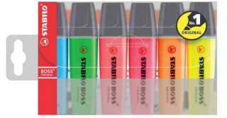 Stabilo BOSS ORIGINAL Textmarker alle Farben & Etuis  