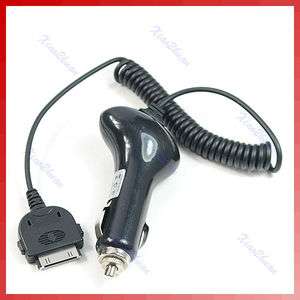 New DC Car Charger Adapter With Cable For Apple iPod iPhone 3G 3GS 4G 