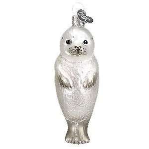  Old World Christmas Ornament Seal Pup 