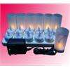 12pcs LED Flameless RECHARGEABLE Tea Lights Candles NEW  