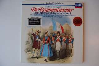 Donizetti, Regimentstochter, Sutherland, Decca, 2 LP  