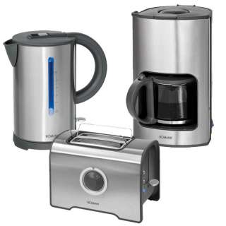SET Toaster Wasserkocher Kaffeemaschine Küchengeräte  