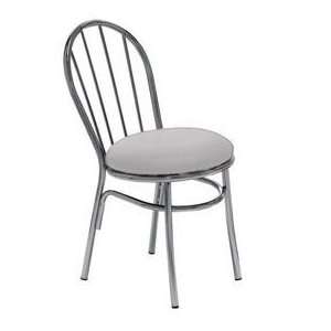  Fabric Classic Bistro Chair Gray