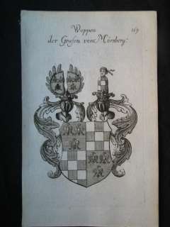 von Mörsberg Heraldik Heraldry WAPPEN 1773  