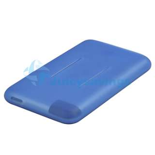 Blue Silicone Rubber Skin Gel Case For Ipod Touch iTouch 1 2 3 1st 2nd 