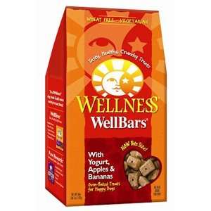  Wellness WellBars Yogurt, Apples & Bananas Dog Treats, 50 