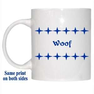  Personalized Name Gift   Woof Mug 