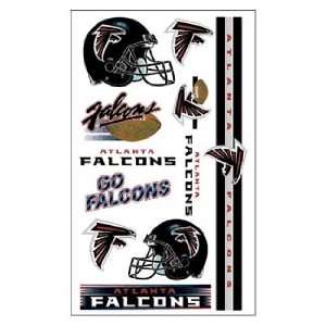 NFL Football Team Temporary Tattoos, Atlanta Falcons  