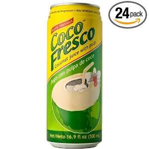 Taste Nirvana Coco Fresco With Pulp, 16.2 Ounce (Pack of 24)