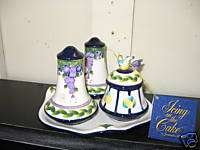 Icing on the Cake Jeanette McCall Wisteria Salt/Pepper  