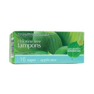 Natracare Organic All Cotton Tampons, Regular with Applicator, 16 