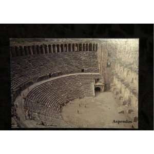    Turkey   Aspendos Ruins Postcard c1970 [blank] 