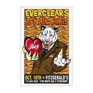 EVERCLEAR   Limited Edition Concert Poster   by Brutefish  