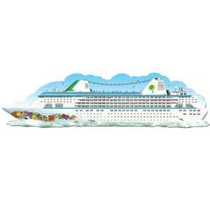    Beistle   50123   Jointed Cruise Ship  Pack of 12 Toys & Games