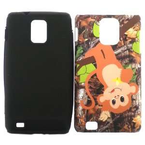  SAMSUNG INFUSE 4G 2 IN 1 HYBRID CASE Camo Monkey Cover 