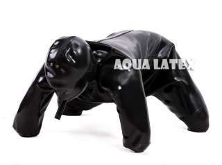 Unisex Rubber Doggie Suit, Latex Dog Suit 0.8mm  