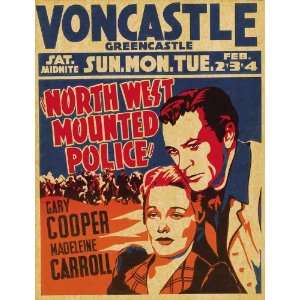  North West Mounted Police   Movie Poster   27 x 40 Inch 