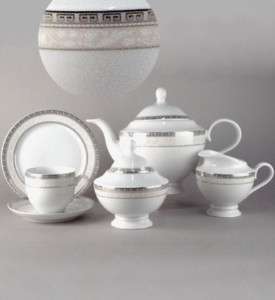 Porcelain Tea set 23 pieces for 6  