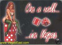 Las Vegas Dice Bikini Playing Cards Showgirl Dancer  