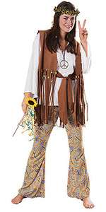 Hippie Love Child Retro 60s Costume Womens Costumes STD  