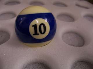 Single Replacement Billiard Pool Ball #10 NEW 2.25 inch Blue  