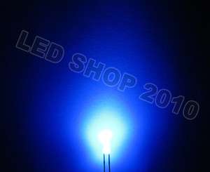 50pcs 3mm Round Diffused Blue LED 5K MCD Bulb Light  