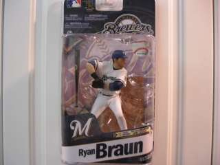 Ryan Braun 2011 MLB McFarlane Series 27 Brewers VARIANT  