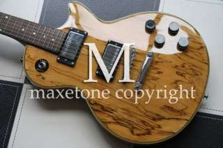 Spalted maple 6 string electric Guitar #676  