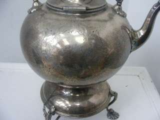 Antique English Silver Tea pot Martin,Hall & Co.  