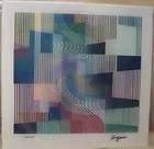 agamograph mobility within hand signed by yaacov agam kinetic art