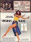 1979 VIRGINIA SLIMS CIGARETTES AD Bill Blass Fashion items in 