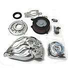 CHROME SKULL AIR CLEANER HARLEY TWIN CAM SOFTAIL FXST FXSTC FXSTD 