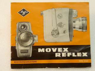 Agfa Movex Reflex Type 5142 Anleitung  