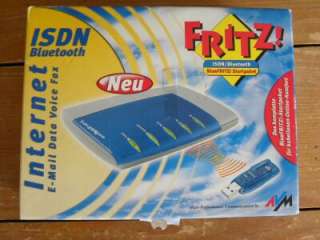 AVM Blue Fritz AP X Set   ISDN & Bluetooth USB Stick  