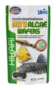 HIKARI Mini ALGAE WAFERS 3oz ~ tropical fish tank food  